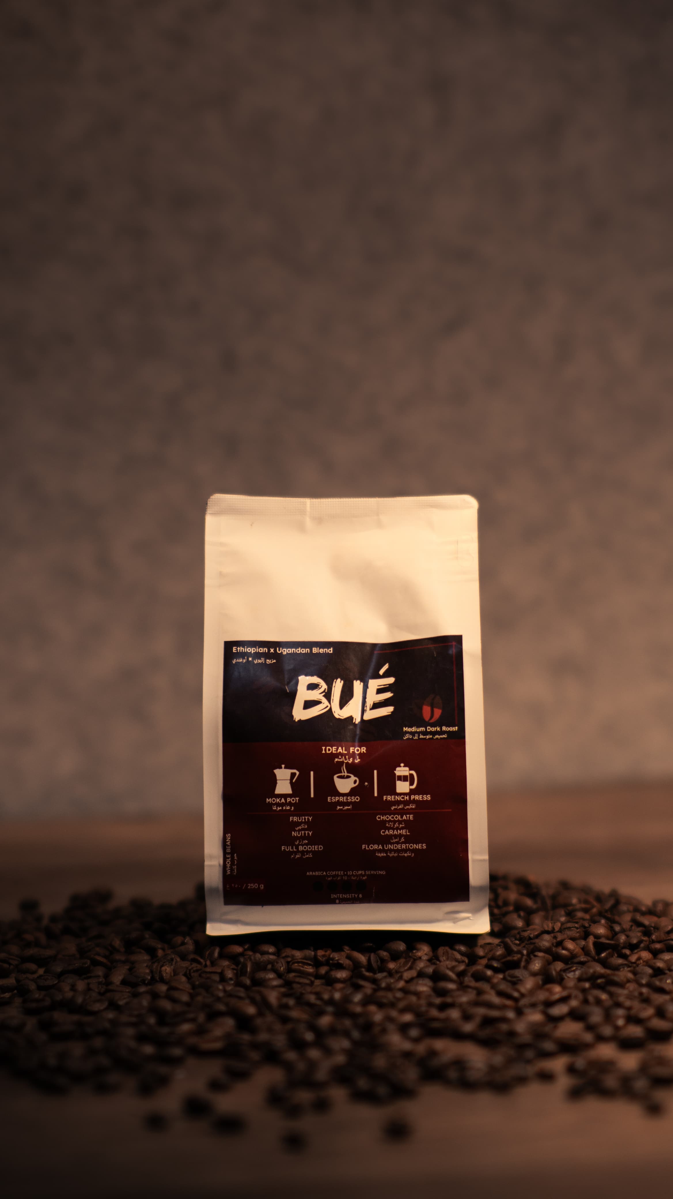 Bué Coffee 250g pouch